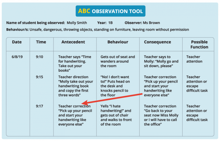 2.4 Observing Behaviour – Trauma Informed Behaviour Support: A ...