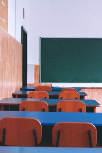 Empty classroom