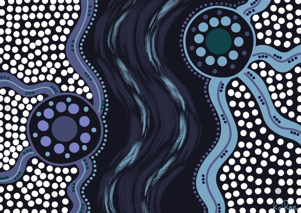 Aboriginal dot art