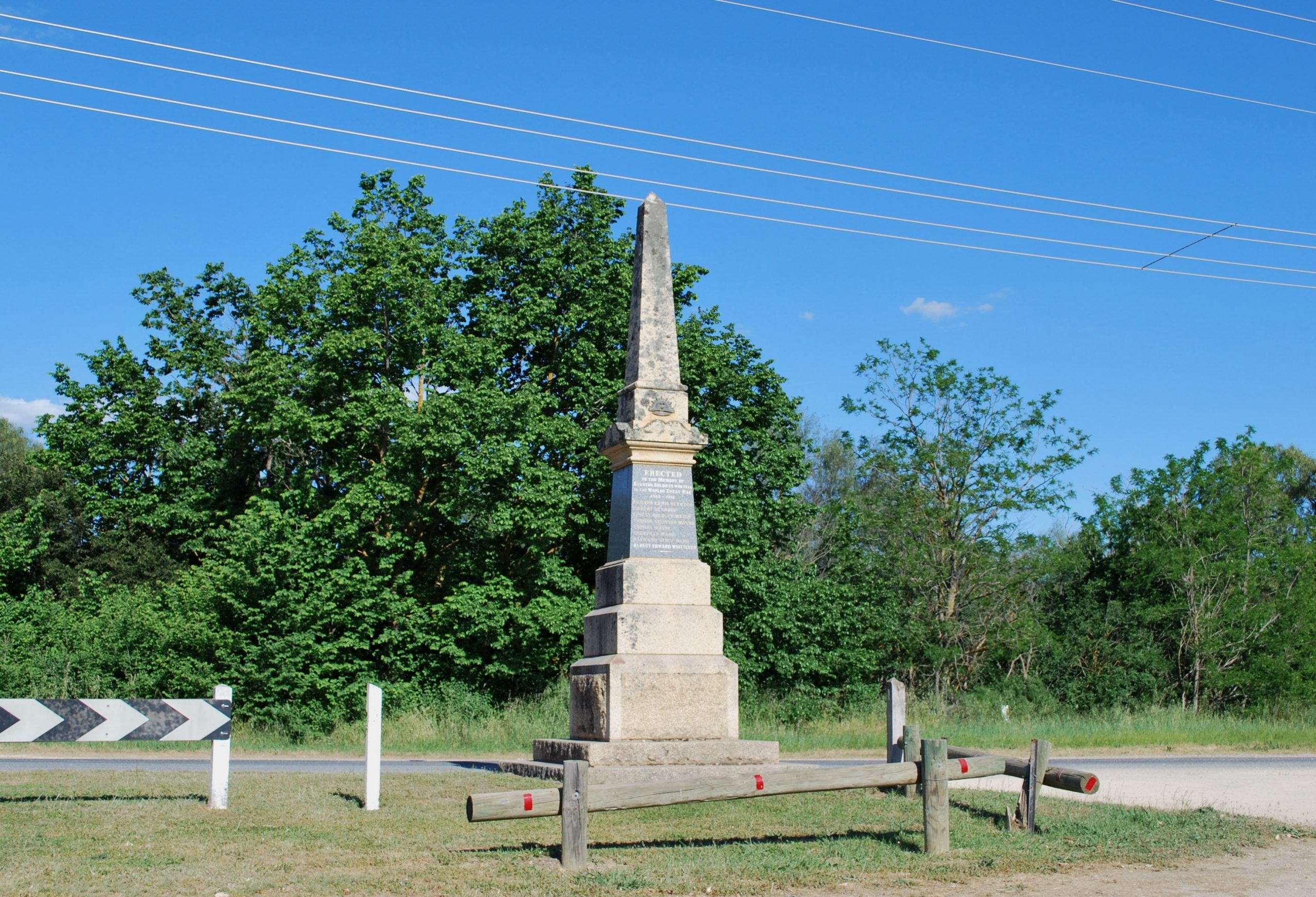 War memorial at Everton, Victoria