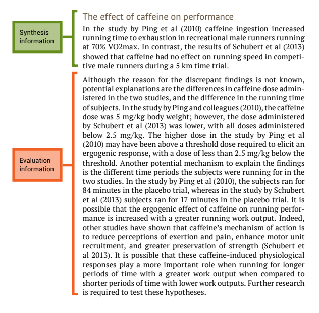 Introduction paragraph showing where evaluation occurs