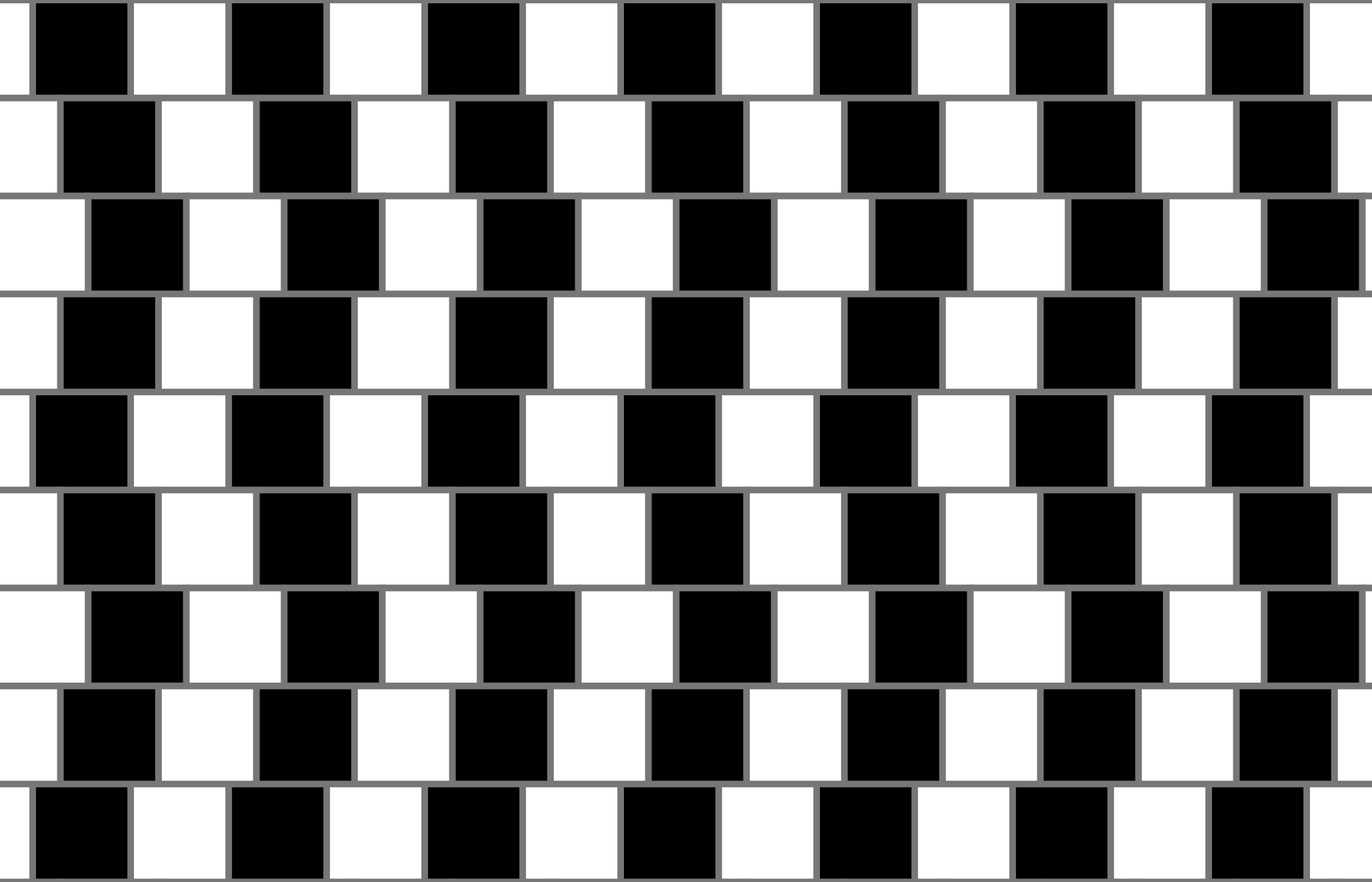 Illusion with lines