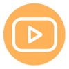 Icon of a video play button
