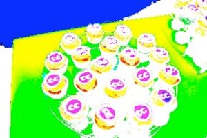 Photo of cupcakes that has been 90fied